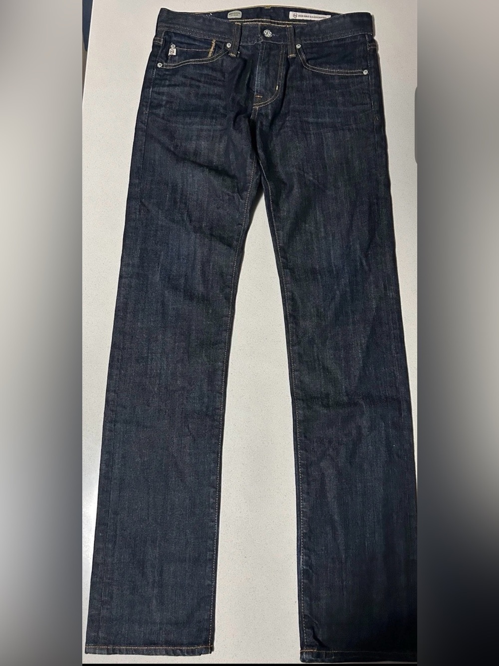 Adriano Goldschmied Men's Jeans - 30 M - Matchbox (Slim straight) - Dark Wash